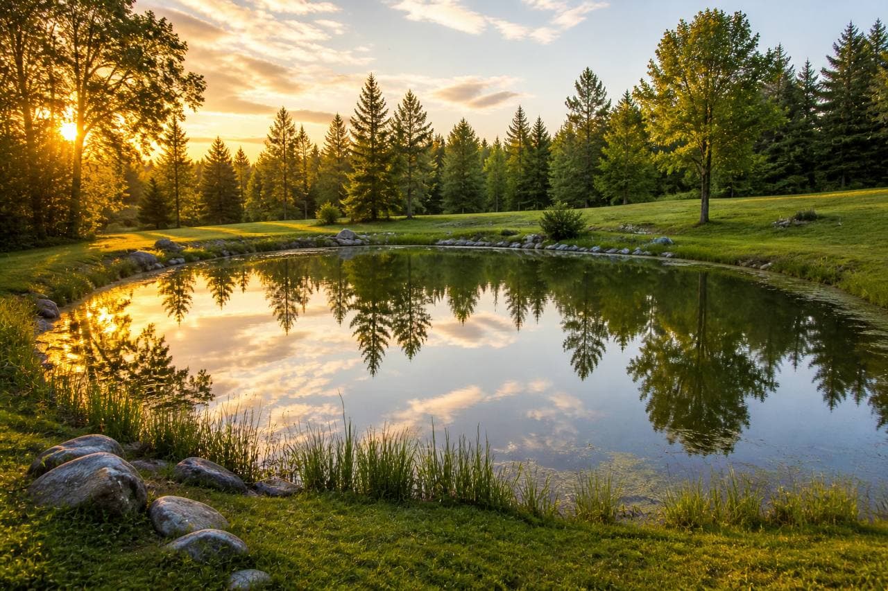 Pond Digging & Pond Construction in Northern Michigan